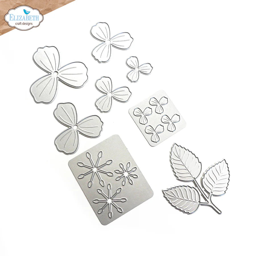 Elizabeth Craft Designs Florals 27 Metal Die Set