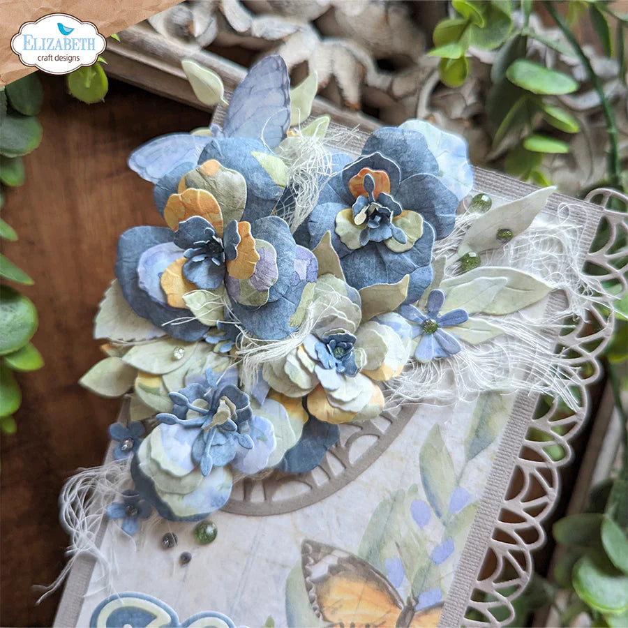 Elizabeth Craft Designs Florals 27 Metal Die Set