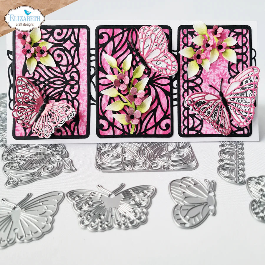 Elizabeth Craft Designs Florals 28 Metal Die Set