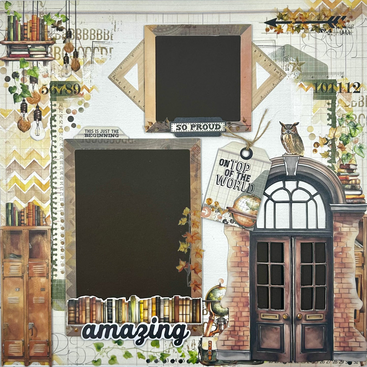 Amazing Academia 2-Page Layout (Virtual Class 110)