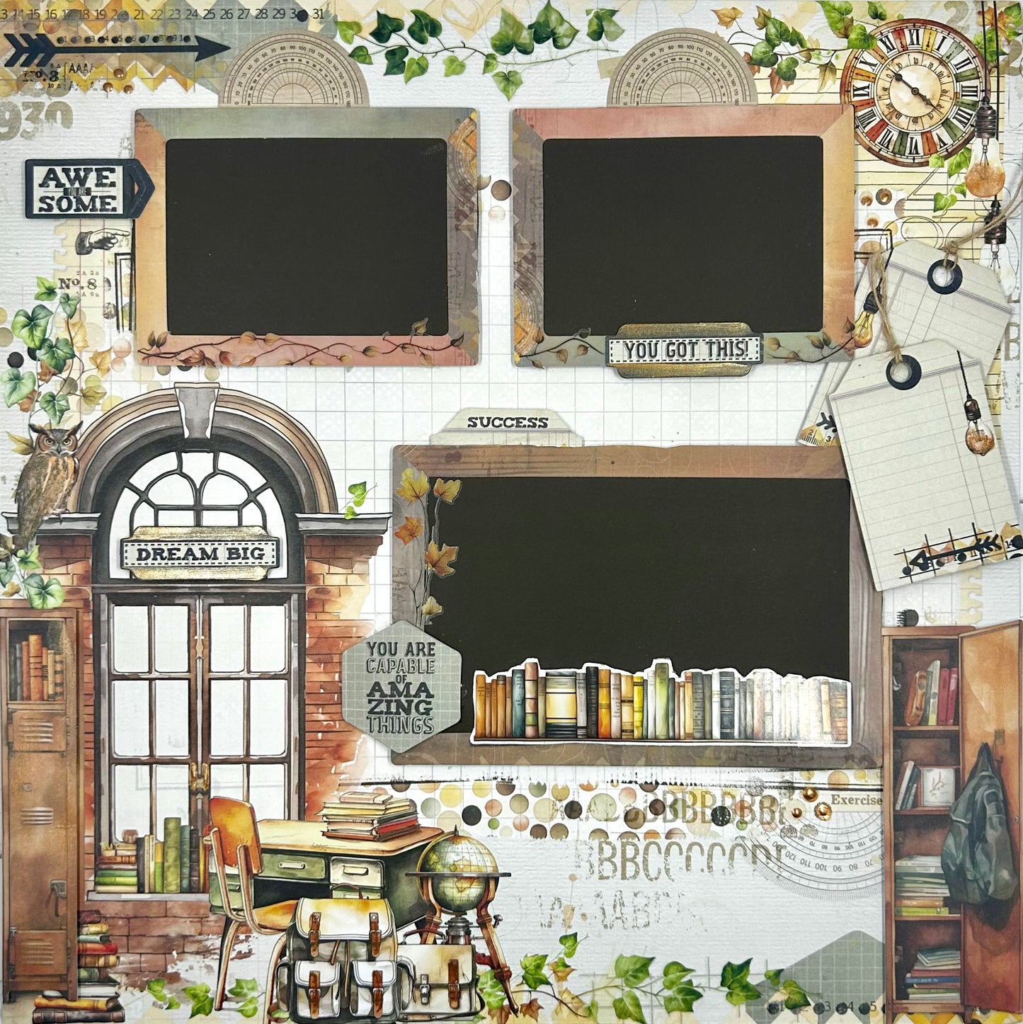 Amazing Academia 2-Page Layout (Virtual Class 110)