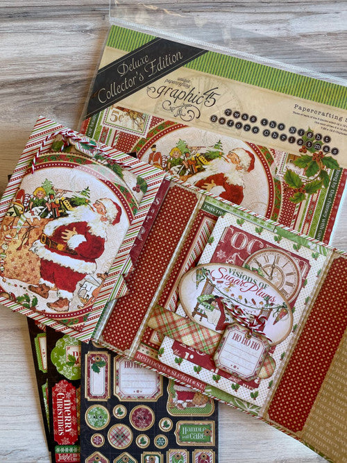 Graphic 45 Twas the Night Before Christmas Interactive Album