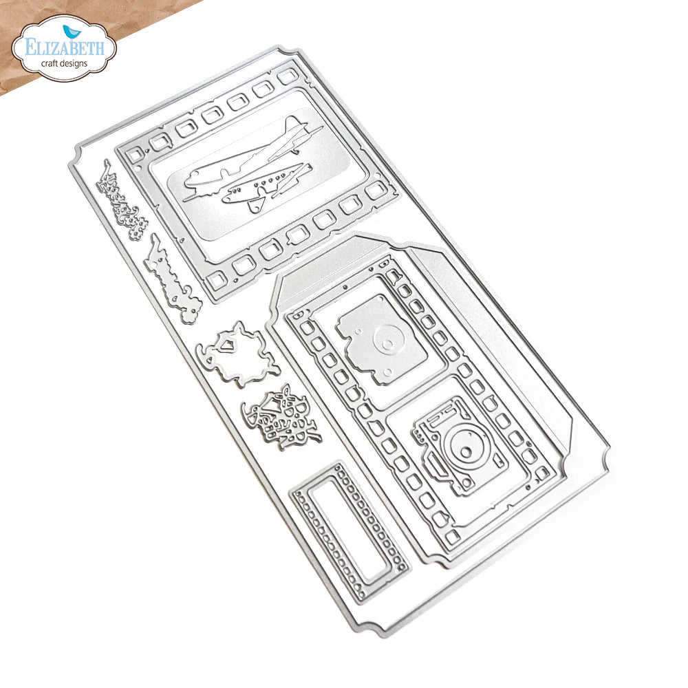 Elizabeth Craft Designs Art Journal Remember Die Set