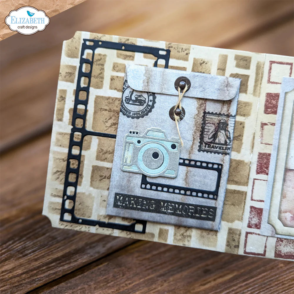 Elizabeth Craft Designs Art Journal Remember Die Set