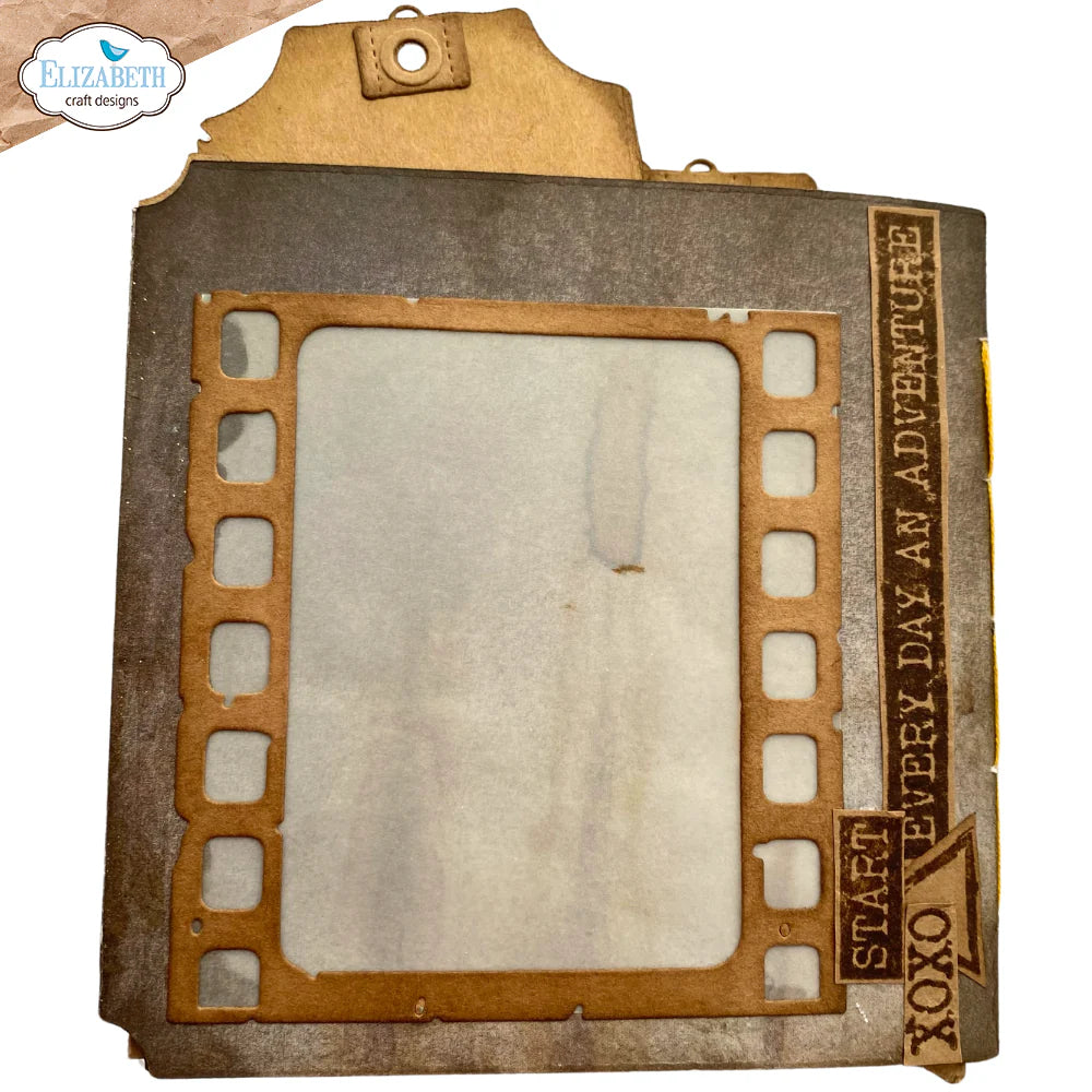 Elizabeth Craft Designs Art Journal Remember Die Set