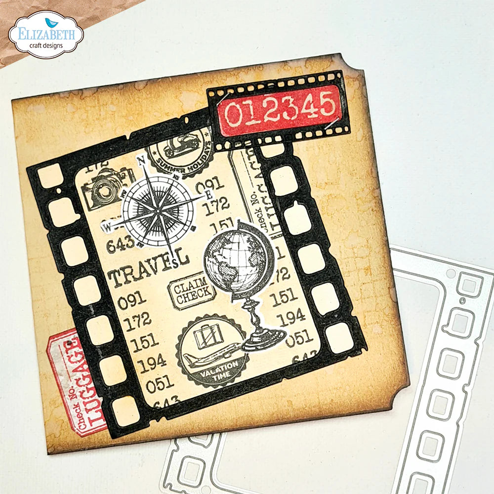 Elizabeth Craft Designs Art Journal Remember Die Set