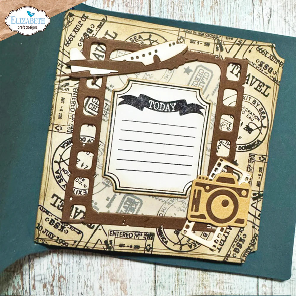 Elizabeth Craft Designs Art Journal Remember Die Set