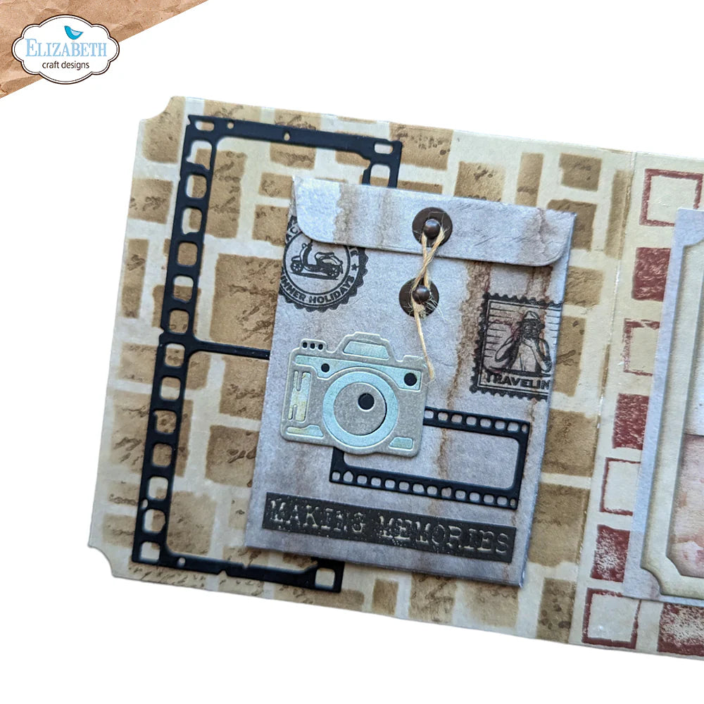 Elizabeth Craft Designs Art Journal Remember Die Set