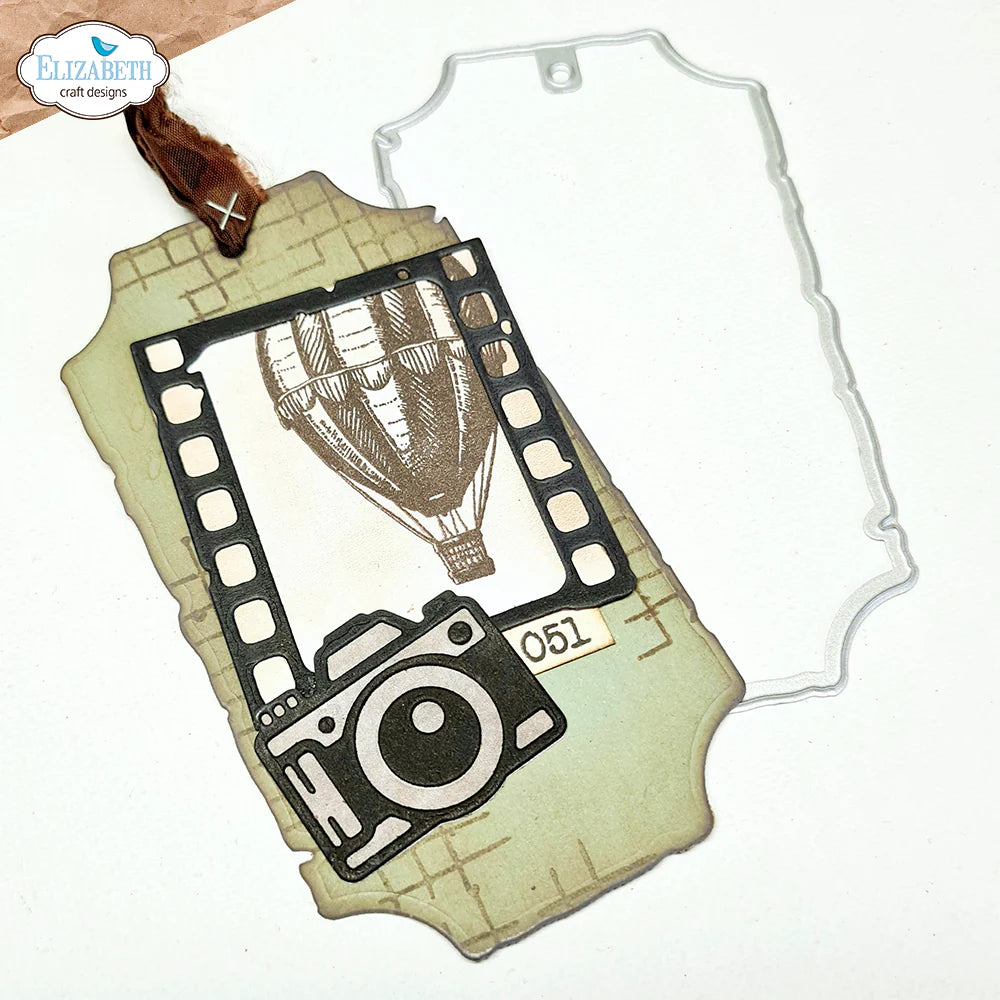 Elizabeth Craft Designs Art Journal Remember Die Set