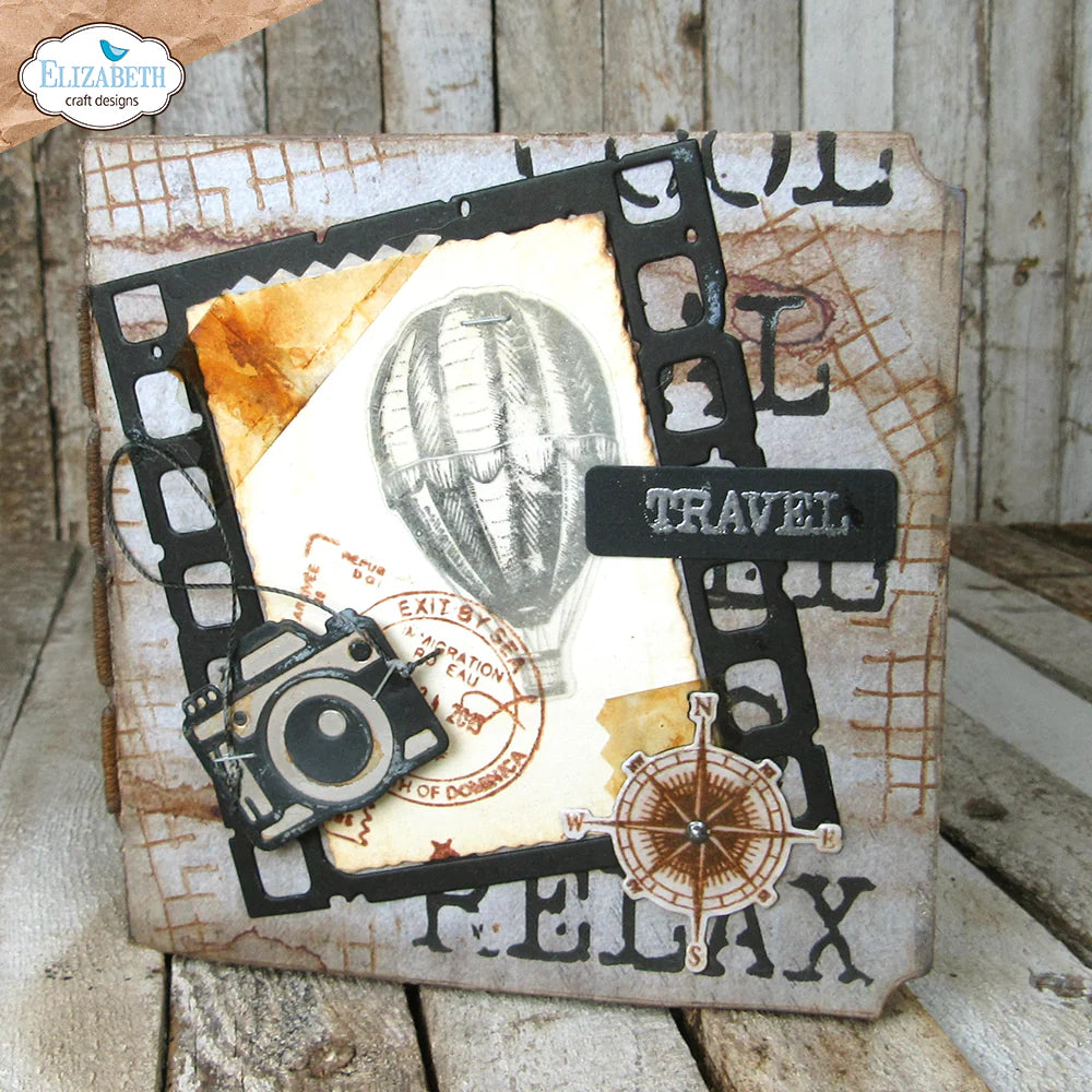 Elizabeth Craft Designs Art Journal Remember Die Set