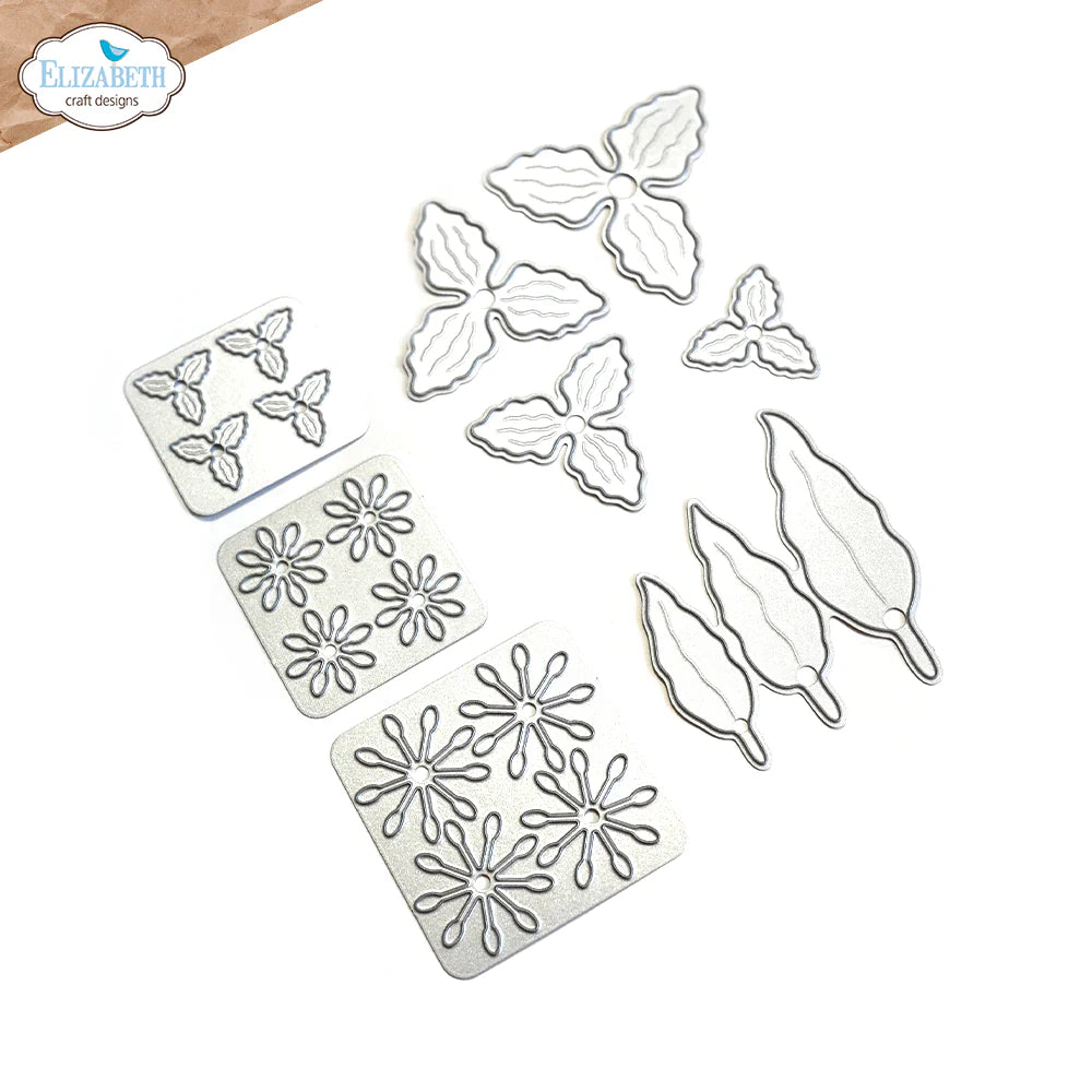 Elizabeth Craft Designs Florals 30 Metal Die Set