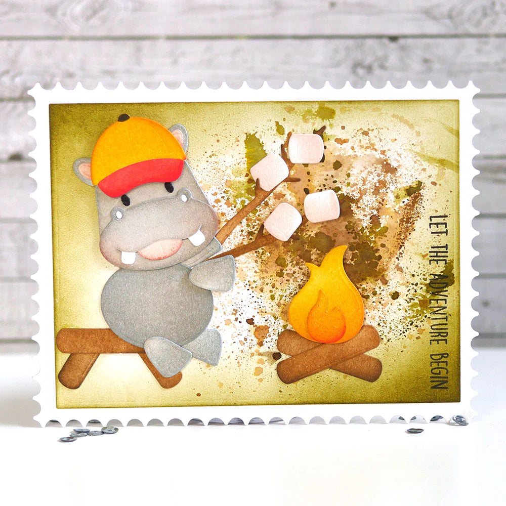 Elizabeth Craft metalen sterven Hippo