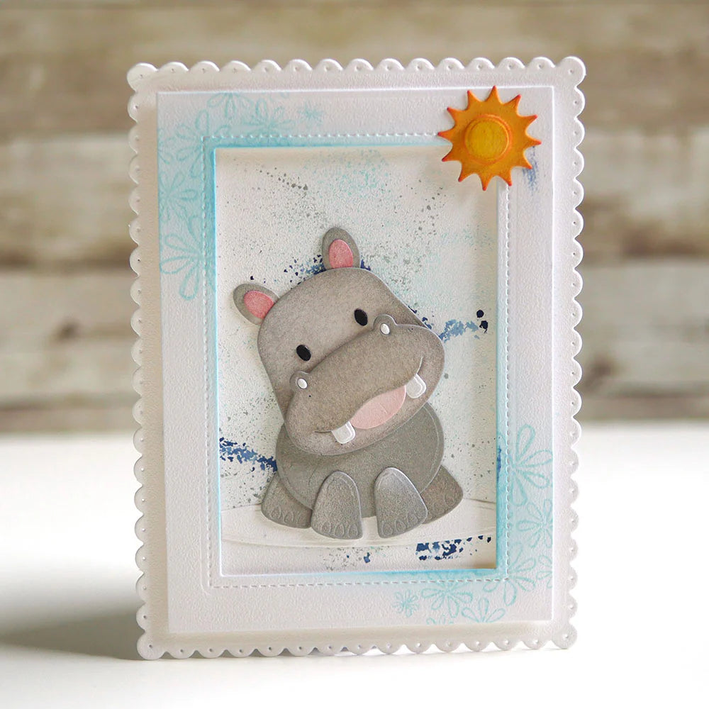 Elizabeth Craft metalen sterven Hippo