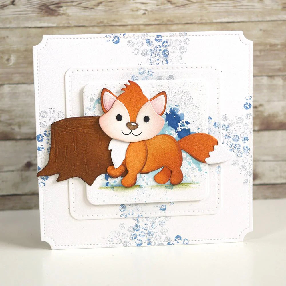 Elizabeth Craft metalen matrijs Fox