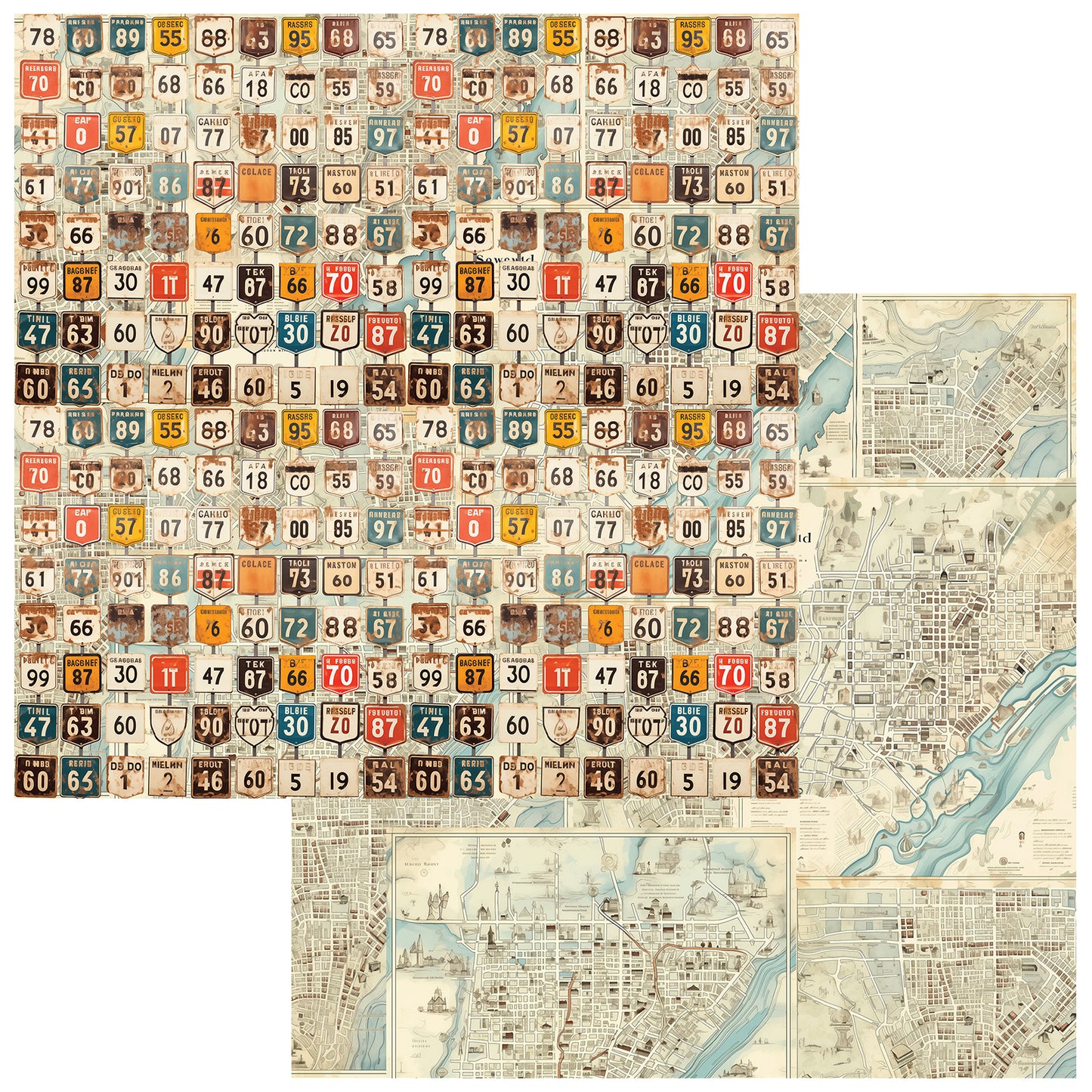 49 & Market Rust and Revs 12x12 Collection Pack