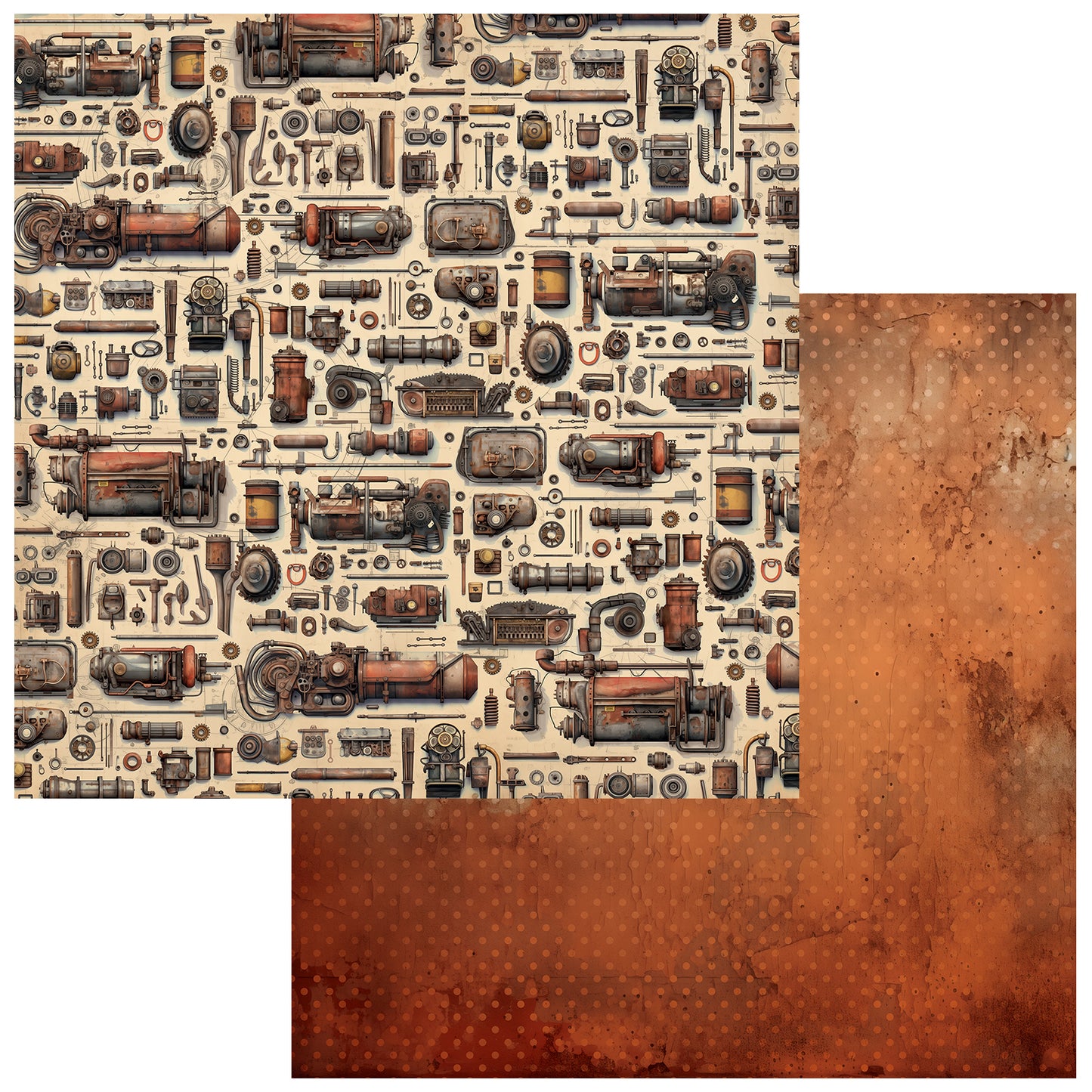 49 & Market Rust and Revs 12x12 Collection Pack