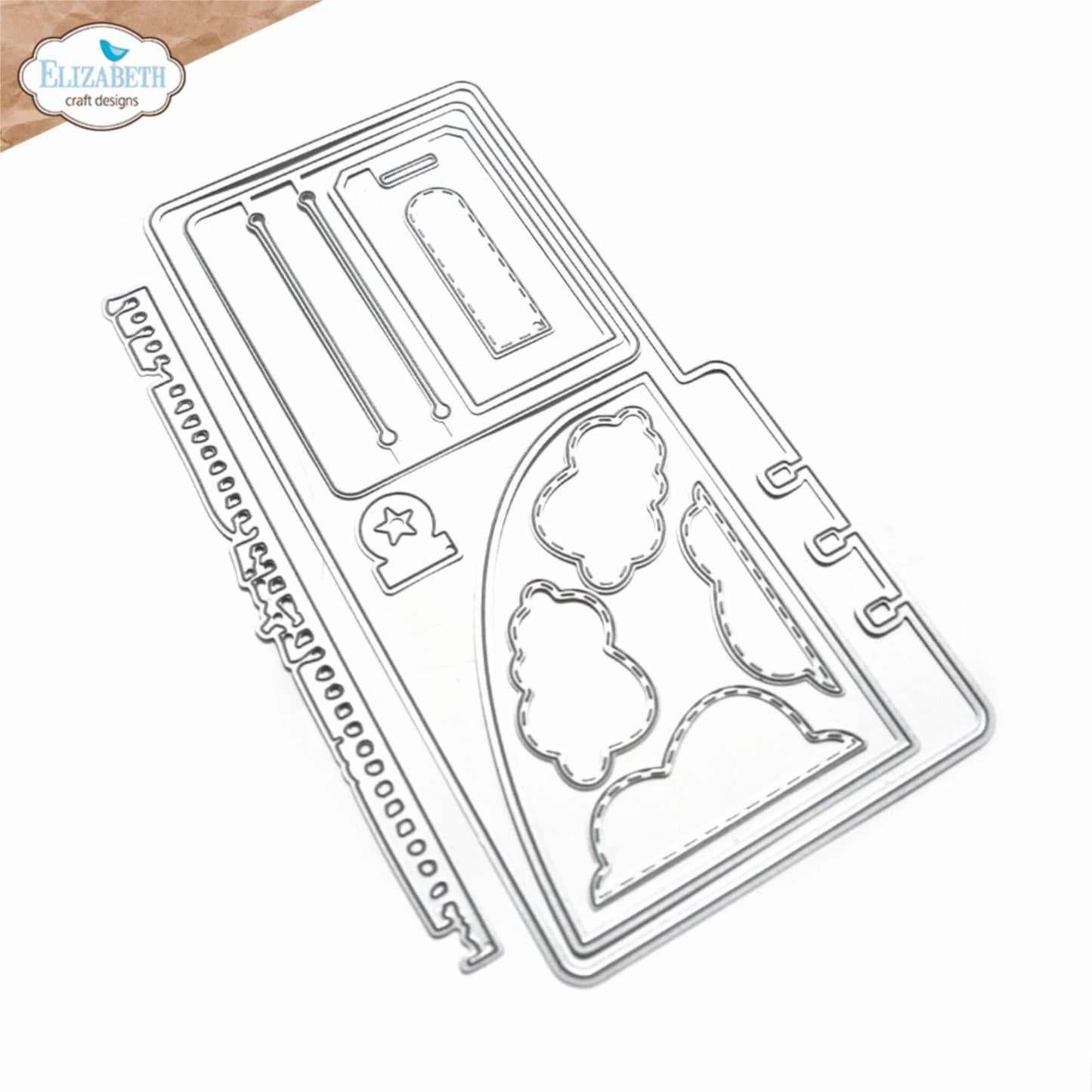 Elizabeth Craft Designs Planner Cards 6 Metal Die Set