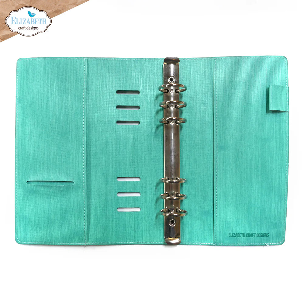 Elizabeth Craft Designs A5 Planner - Bermuda Blue