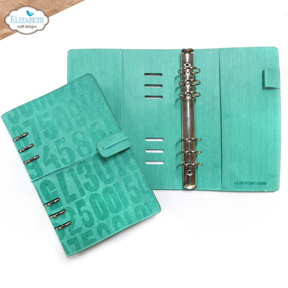 Elizabeth Craft Designs A5 Planner - Bermuda Blue