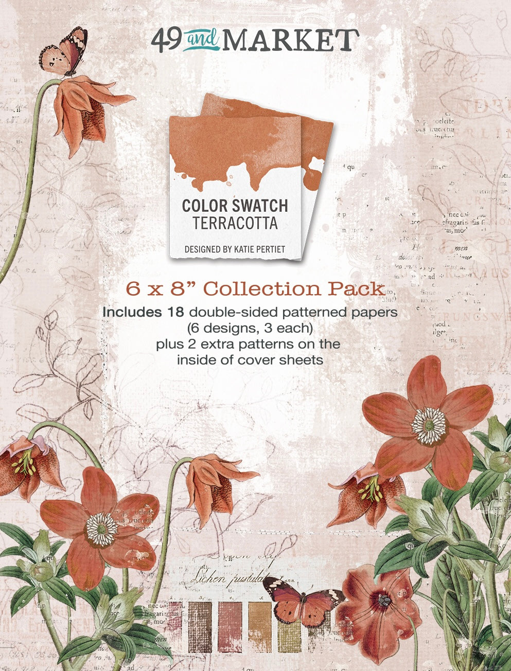 49 & Market Color Swatch Terracotta 6 x 8 Collection Pack