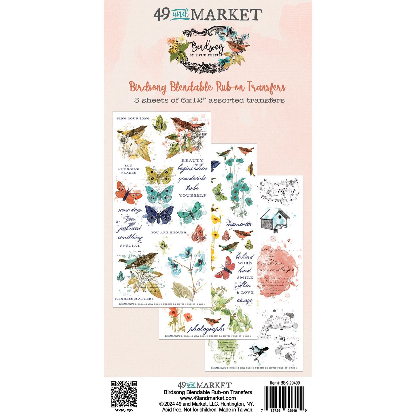 BUY IT ALL: 49 & Market Birdsong Collection