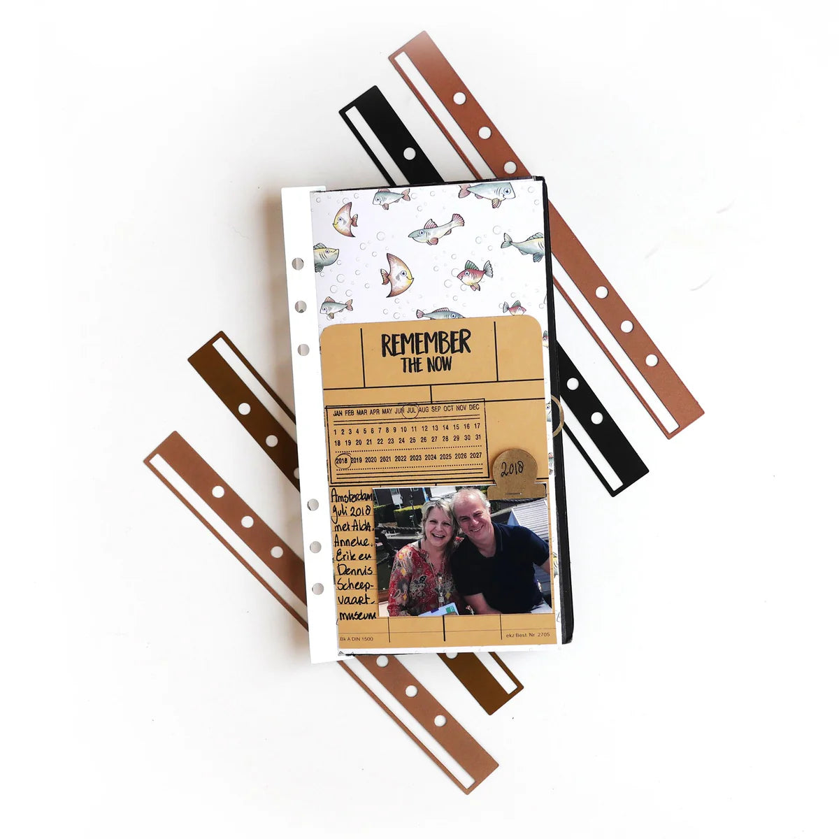 Elizabeth Craft Designs Planner Insert Strips Metal Set