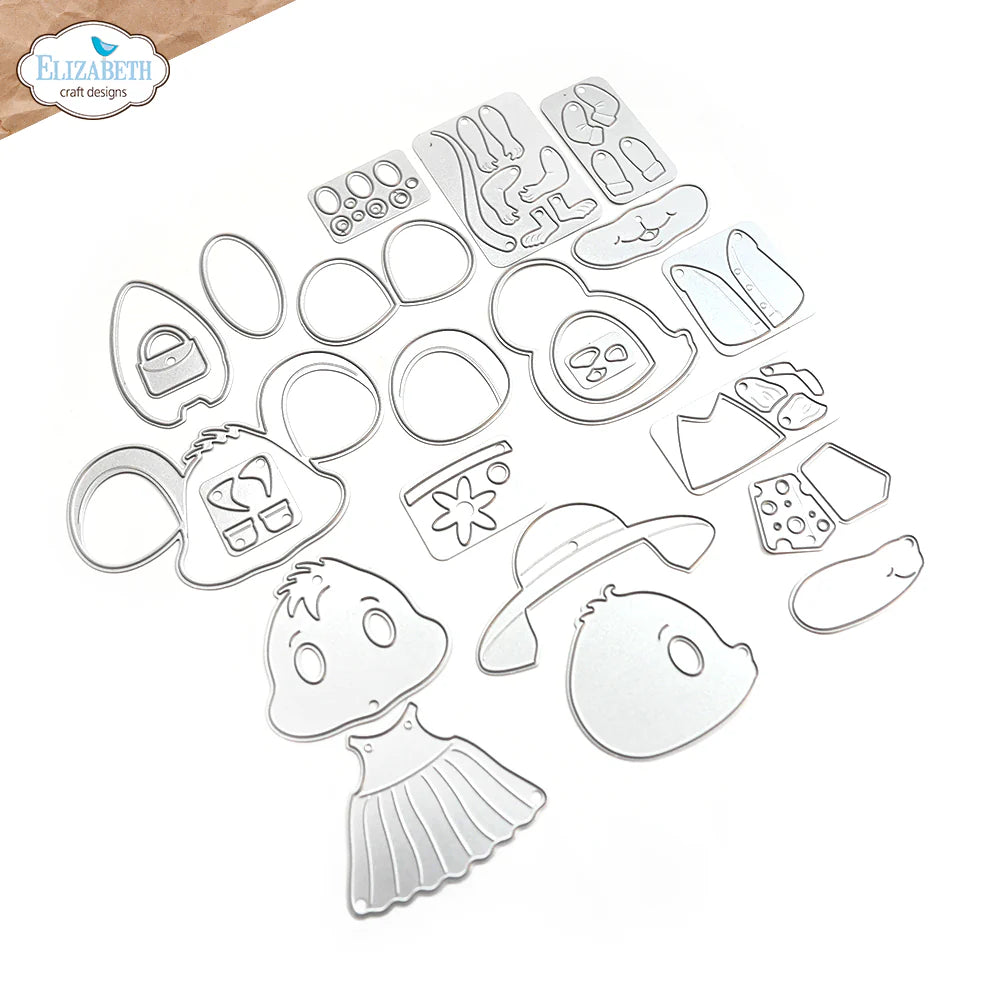 Elizabeth Craft Designs Big Mouse Metal Die Set