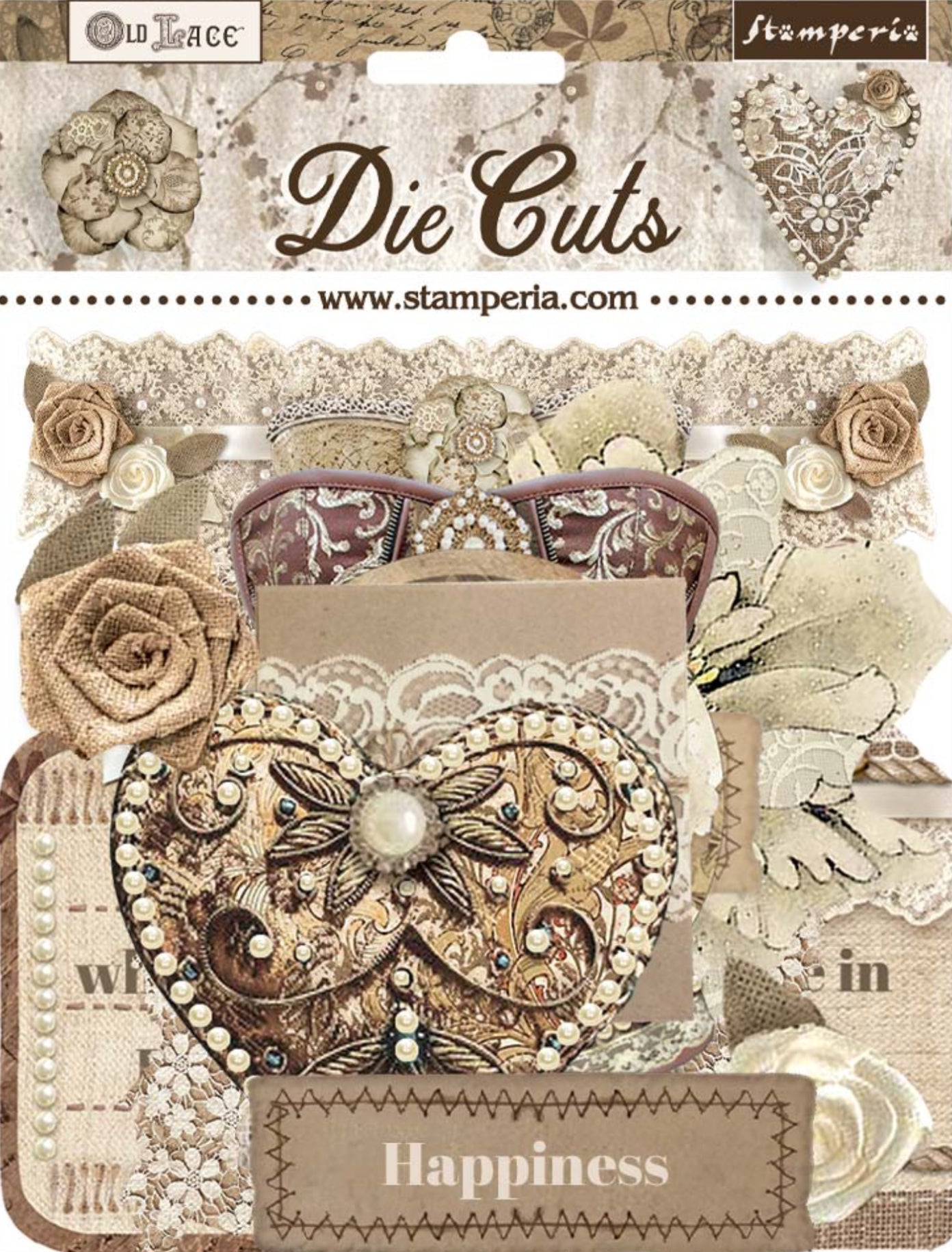Stamperia Old Lace Die Cuts
