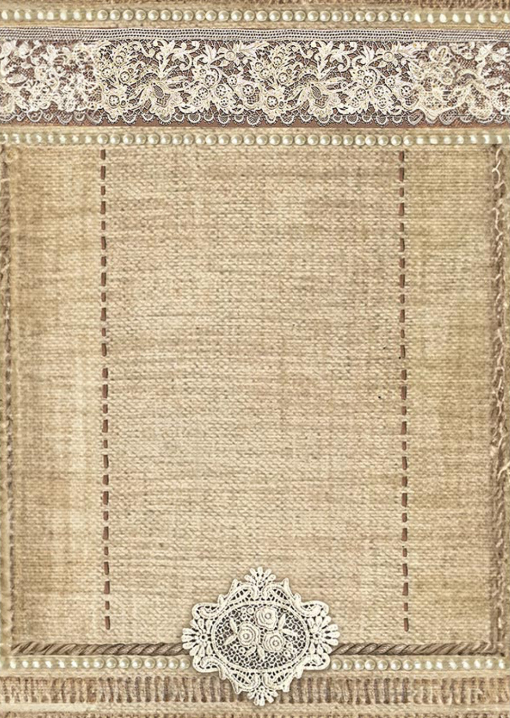 Stamperia Papel Arroz A4 Niño Pequeño