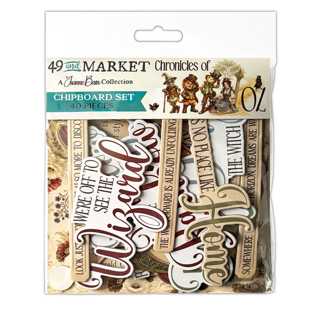 49 & Market Chronicles of Oz Chipboard Set