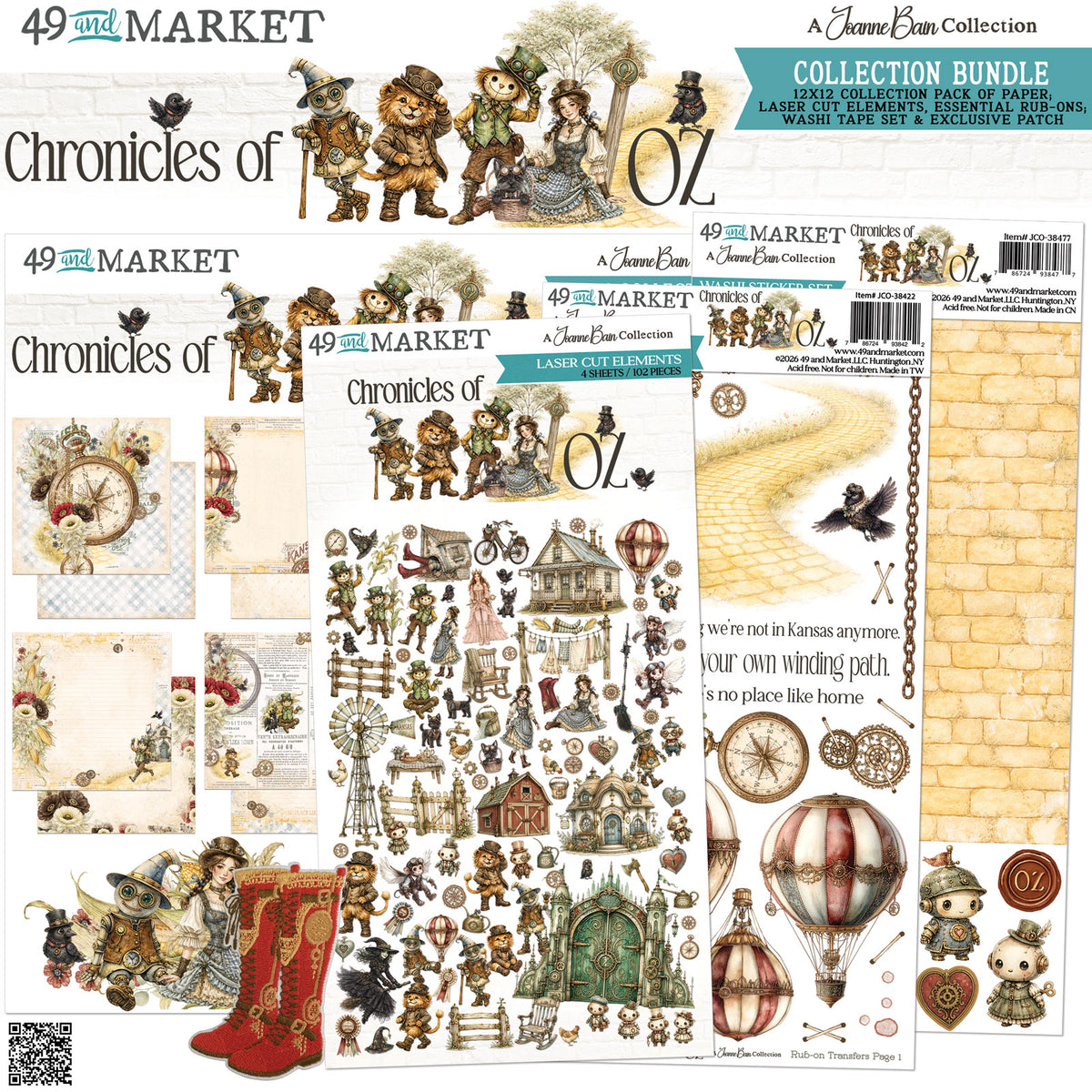 49 & Market Chronicles of Oz Collection Bundle w/Patch