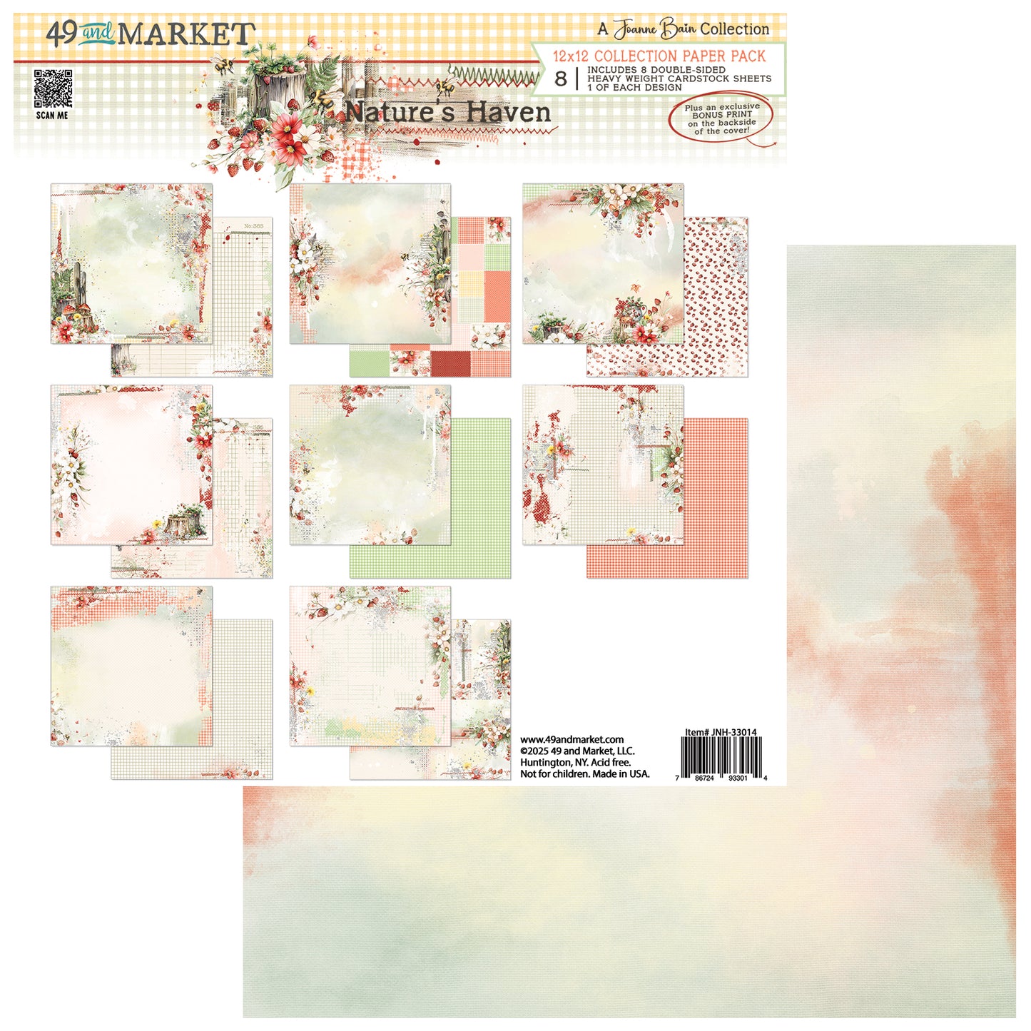 49 & Market Nature's Haven 12x12 Collection Pack