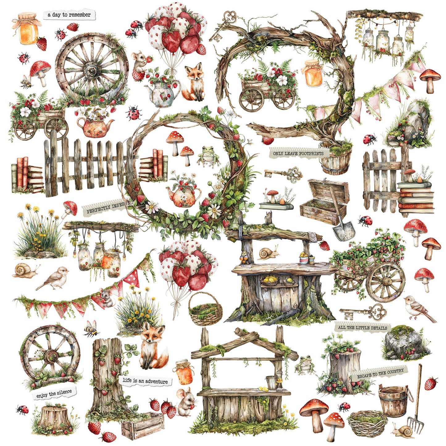 49 & Market Nature's Haven Laser Cut Elements