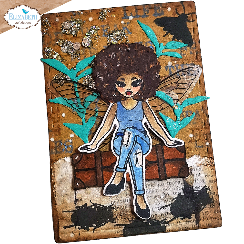 Elizabeth Craft Designs ATC *Special Kit* Die & Stamp ONLY (no planner)