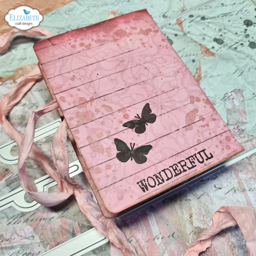 Elizabeth Craft Designs ATC *Special Kit* Die & Stamp ONLY (no planner)