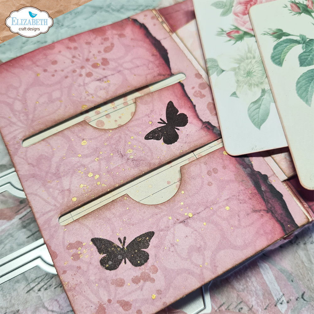 Elizabeth Craft Designs ATC *Special Kit* Die & Stamp ONLY (no planner)