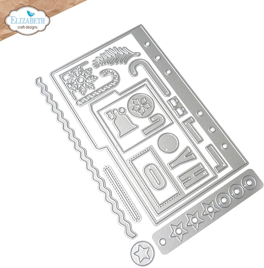 Elizabeth Craft Designs December Day by Day 2023 Sidekick Class Kit (Desert Sand)