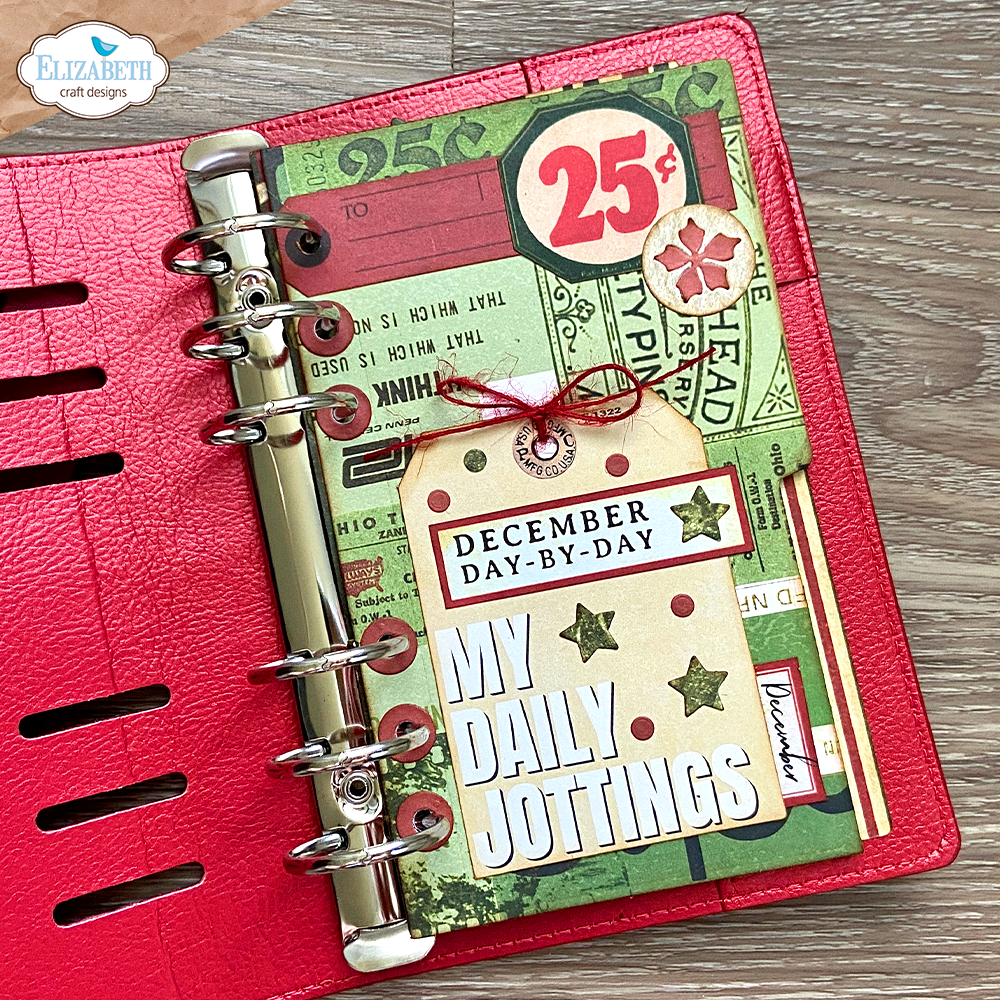 Elizabeth Craft Designs December Day by Day 2023 Sidekick Class Kit (Desert Sand)