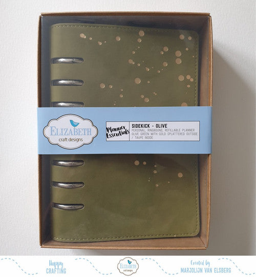 Elizabeth Craft Sidekick Planner Olijf