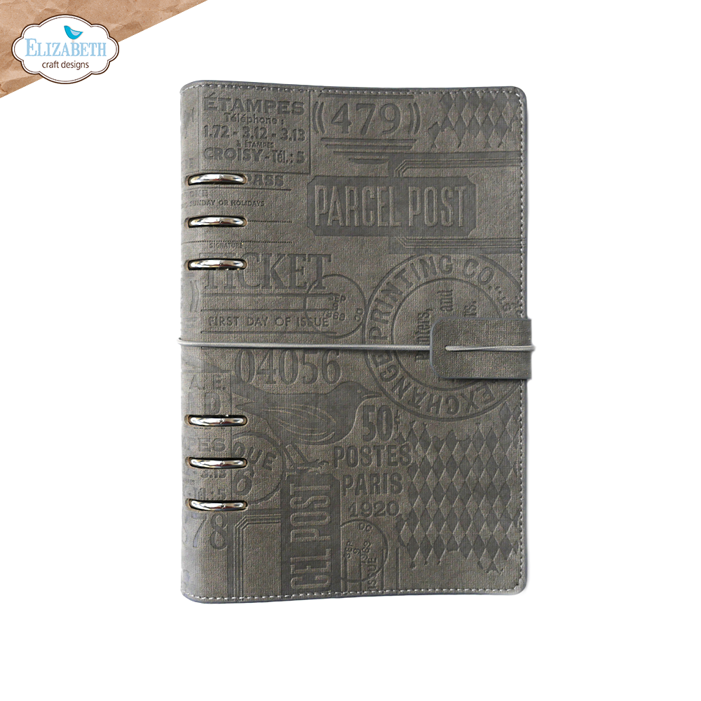 Elizabeth Craft Designs A5 Planner - Taupe