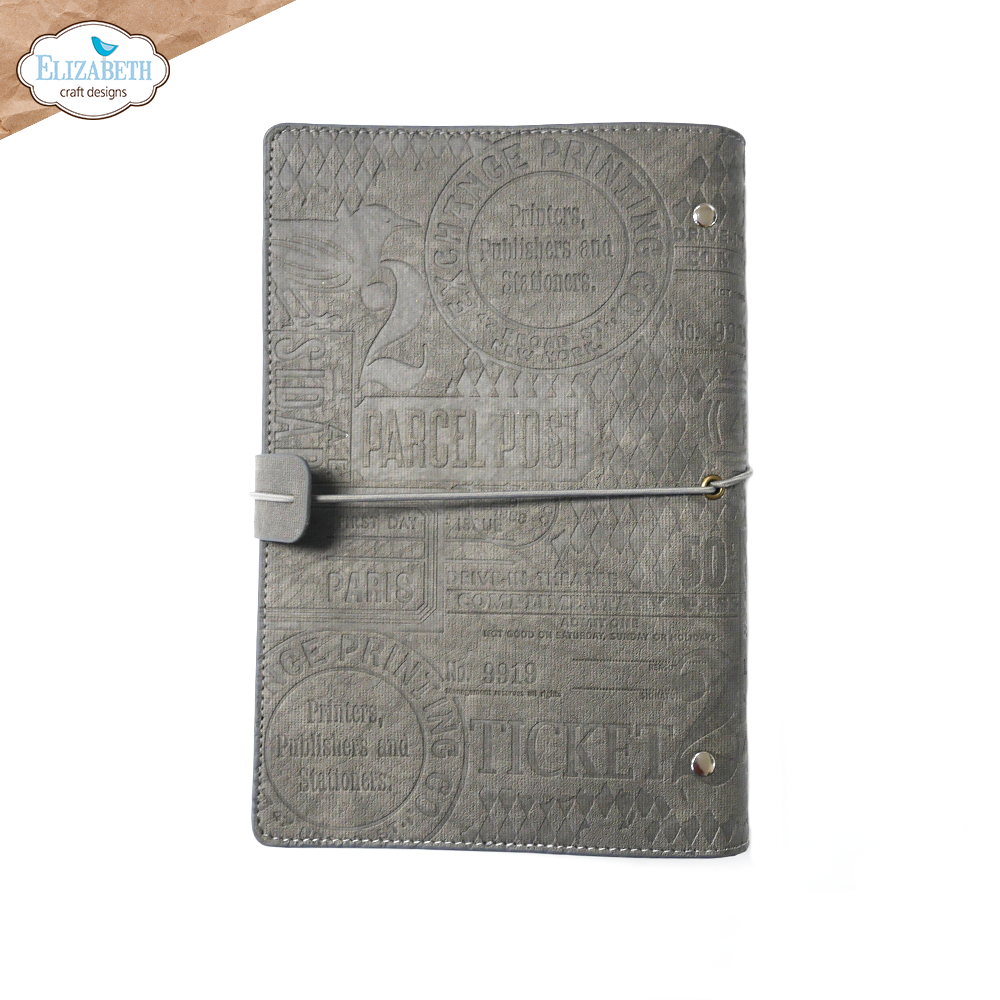 Elizabeth Craft Designs A5 Planner - Taupe