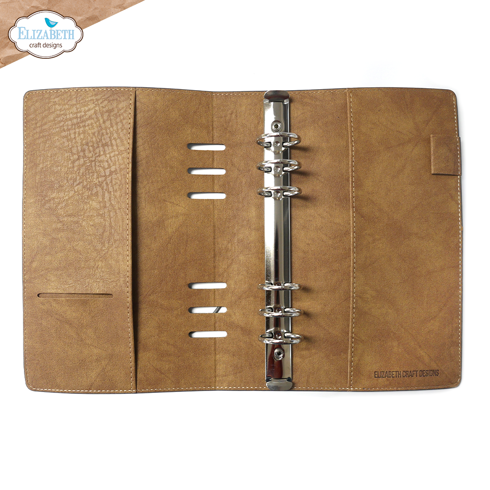 Elizabeth Craft Designs A5 Planner - Taupe