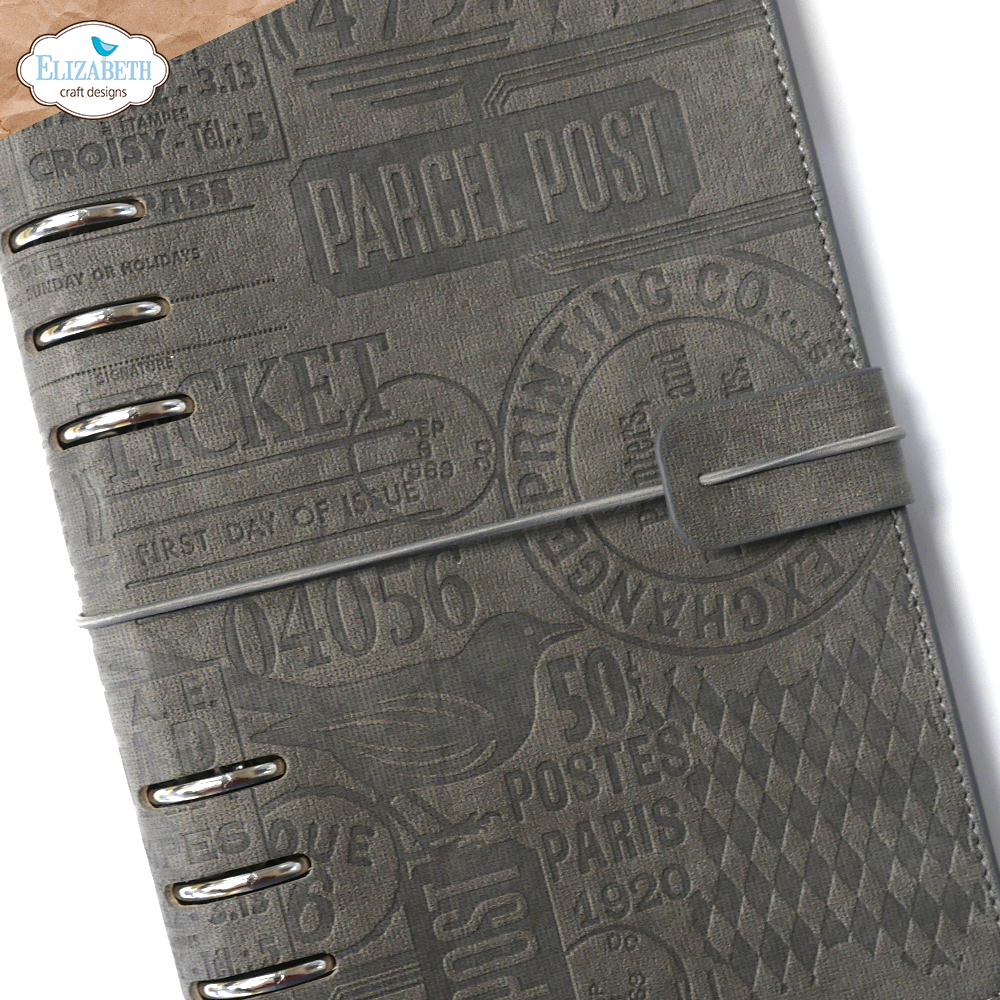 Elizabeth Craft Designs A5 Planner -  Taupe