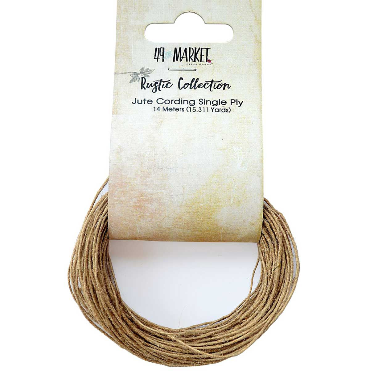 49 and Market Jute Cording Single Ply