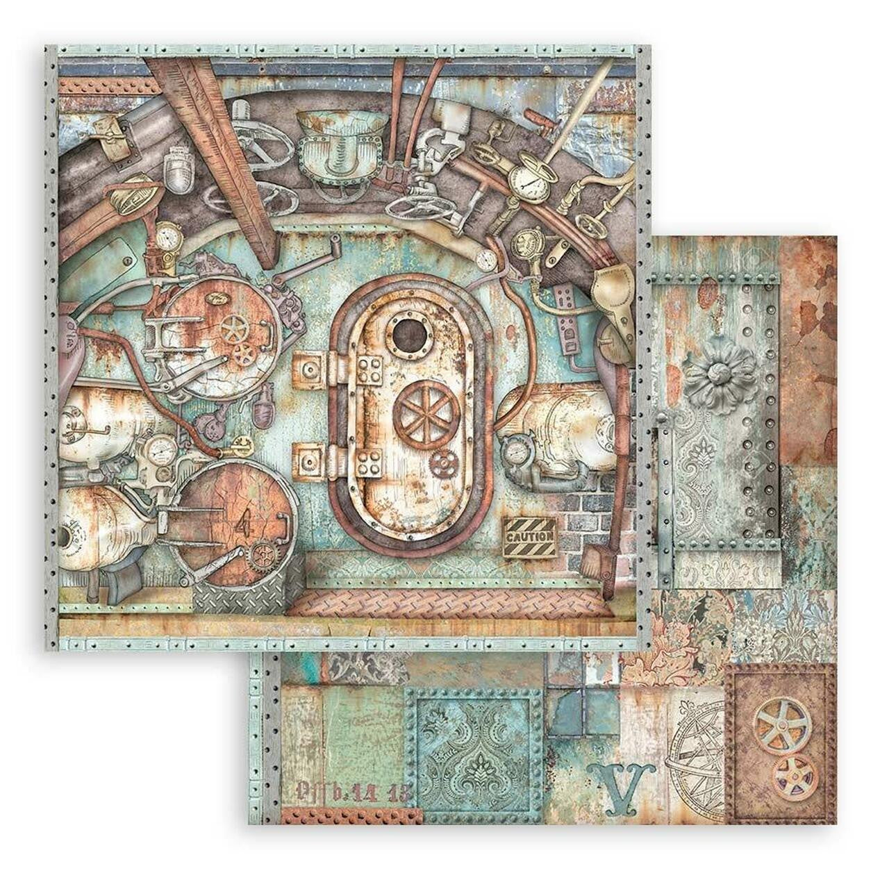 Stamperia (8"x8") dubbelzijdig papierpakket - Lady Vagabond Lifestyle