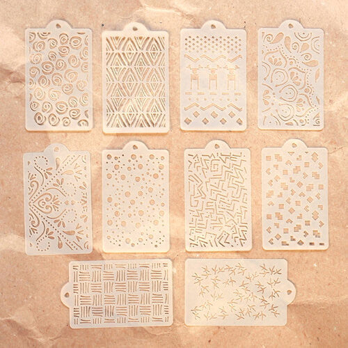 Plantilla Elizabeth Craft Pattern Pack 10 Plantillas