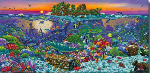 Diamond Dotz Coral Reef