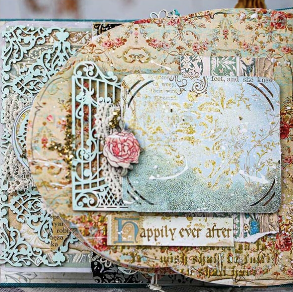 Stamperia Thick stencil - Sleeping Beauty Alphabet and Quotes