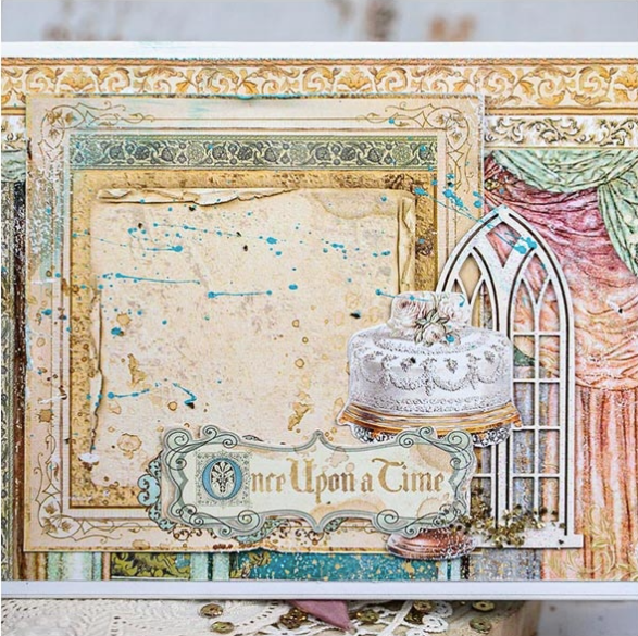 Stamperia Die Cuts assorti - Doornroosje