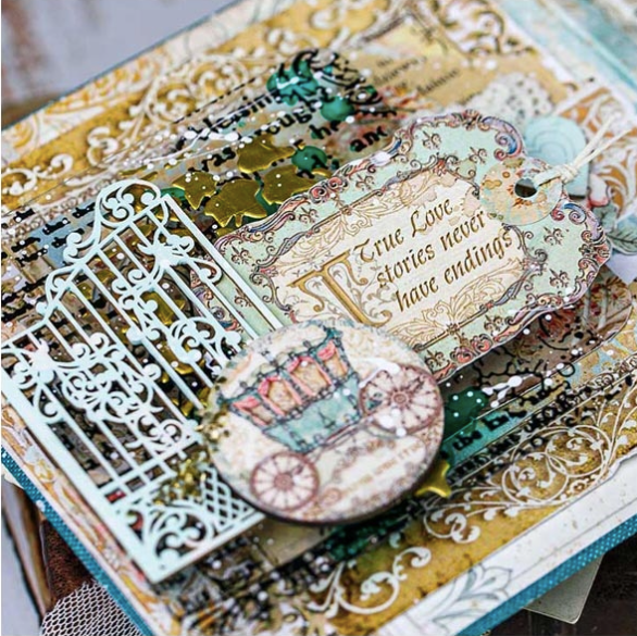 Stamperia Die Cuts assorti - Doornroosje